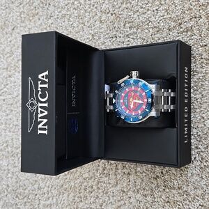 Invicta Superman 52MM DC Comics Limited 1173/4000 Watch Model #26823